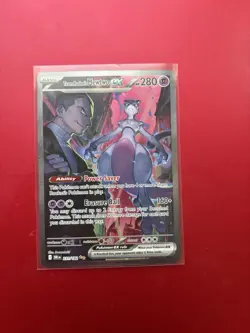 Pokemon TCG Team Rockets Mewtwo EX 213/182 Pack Fresh!! Mint!! Chase Card! - Image 1