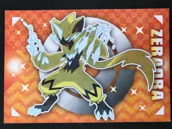 Zeraora Bromide Card Holo Pokemon Movie The Power of Us Pocket Monster NINTENDO - Image 1