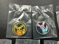 Eevee Evolution Pikachu Pokemon Center Card Coin Collection vol 4 5 NINTENDO Set - Image 2