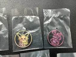 Eevee Evolution Pikachu Pokemon Center Card Coin Collection vol 4 5 NINTENDO Set - Image 3