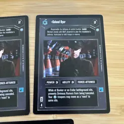 Star Wars CCG Endor Colonel Dyer Moderate Play Lot Of 3 Cards - Image 3