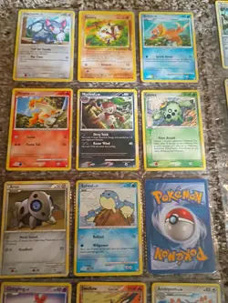 Mixed Pokemon Card Lot Vintage Only Binder Pages - Image 5