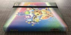 Pokemon Scarlet & Violet Prismatic Evolution Eevee Trading Card Storage Binder - Image 3