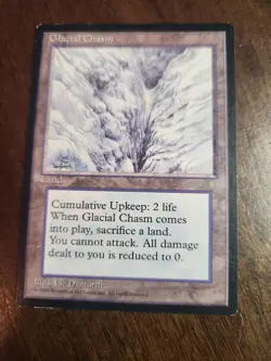 🃏 Magic: The Gathering - Glacial Chasm - Ice Age (1995) - Image 1