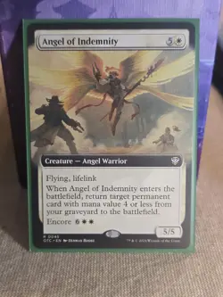 Angel of Indemnity (Extended Art) Commander: Outlaws of Thunder Junction Regular - Image 1