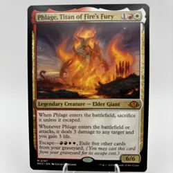 Phlage, Titan of Fire's Fury Modern Horizons 3 Regular - Image 1