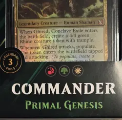 2019 MTG Commander Deck Primal Genesis Sealed Magic The Gathering EDH - Image 3