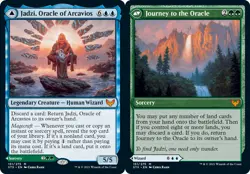 x1 Jadzi, Oracle of Arcavios // Journey to the Oracle - Foil M MTG Strixhaven: S - Image 1