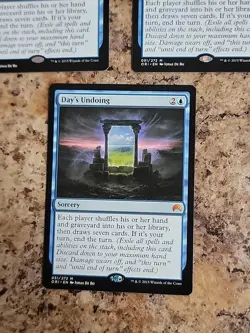 MTG 3x Day's Undoing Magic Origins - Near Mint x3 - Image 3