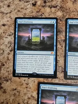 MTG 3x Day's Undoing Magic Origins - Near Mint x3 - Image 4