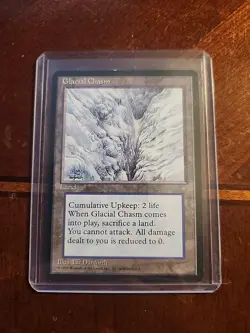 Glacial Chasm - Ice Age - MTG - Magic The Gathering - NICE! - Image 1