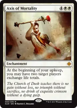 4x MTG Axis of Mortality, Light Play, English Ixalan - Image 1
