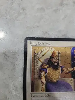 MTG King Suleiman Arabian Nights NM - Image 2