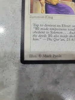 MTG King Suleiman Arabian Nights NM - Image 5