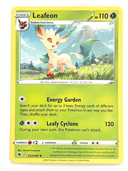 Leafeon 013/189 Non Holo Rare Astral Radiance Pokemon - Pack Fresh Near Mint NM - Image 1