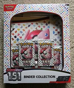 Nintendo Pokemon TCG Scarlet & Violet - 151 Binder Collection - 4 Packs - Image 1