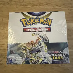 Pokemon TCG Brilliant Stars Booster Box - 36 Packs - Factory Sealed - Mint - Image 1