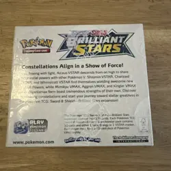 Pokemon TCG Brilliant Stars Booster Box - 36 Packs - Factory Sealed - Mint - Image 4