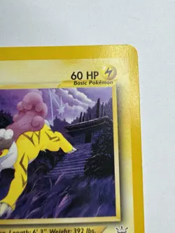 Pokemon TCG Raikou Neo Revelation Non Holo Rare NM - Image 2