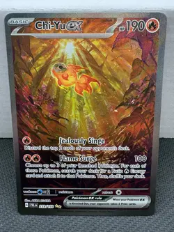 Chi-Yu ex 259/193 IR SV02: Paldea Evolved - Pokemon Card - NM - Image 1