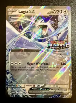Lugia ex 082/131 Prismatic Evolutions STAMPED Promo Pokemon TCG (Box Fresh)NM+/M - Image 1