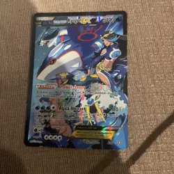 2015 Pokemon XY Double Crisis Full Art Team Aqua’s Kyogre - Image 1