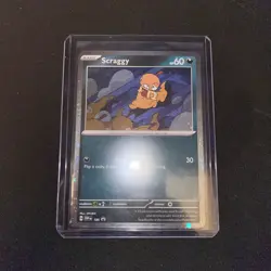 Pokemon Scraggy SVP 186 Black Star Promo Journey Together N/M - Image 2