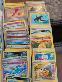 Lot Of 474 Pokemon Cards Holo, Reverse Holo, Bulk - Image 4