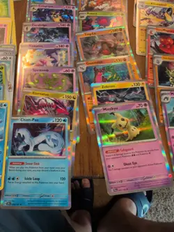 Lot Of 474 Pokemon Cards Holo, Reverse Holo, Bulk - Image 5