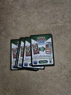 6x Unused Pokemon Scarlet & Violet 151 TCG Live Code Cards - Image 1