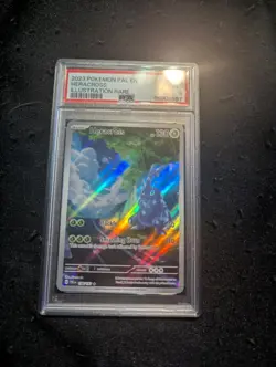 Pokemon Heracross 194/193 Illustration Rare Paldea Evolved PSA 9 - Image 1
