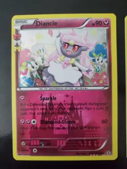 x2 Diancie RC22/RC32 Holo Pokemon TCG Generations Radiant Collection Card NM - Image 2