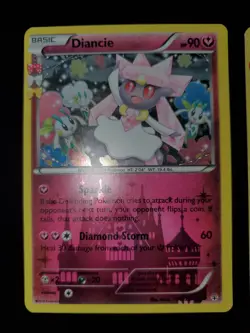 x2 Diancie RC22/RC32 Holo Pokemon TCG Generations Radiant Collection Card NM - Image 3