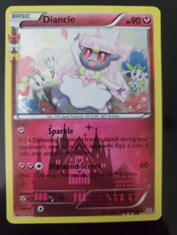 x2 Diancie RC22/RC32 Holo Pokemon TCG Generations Radiant Collection Card NM - Image 4