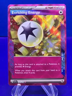Pokemon TCG Surging Sparks Ace Spec Enriching Energy 191/191 Near Mint - Image 1