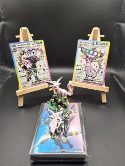 Pokemon TCG Prismatic Evolutions Premium Figure Collection Promos & Accessories - Image 1