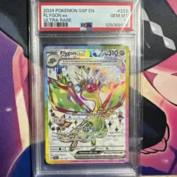 Flygon ex 222/191 Pokemon Scarlet & Violet Surging Sparks Ultra Rare PSA 10 - Image 1