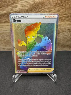 Pokemon Grant 203/189 Astral Radiance Sword & Shield SECRET RARE TRAINER - Image 1