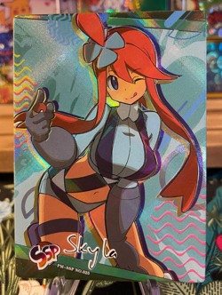 ??Skyla Waifu SET CHASE!! 024/028 PM-SSP 025??Eif Origin 3.0 Non-TCG Pokemon ?? - Image 1