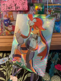??Skyla Waifu SET CHASE!! 024/028 PM-SSP 025??Eif Origin 3.0 Non-TCG Pokemon ?? - Image 2