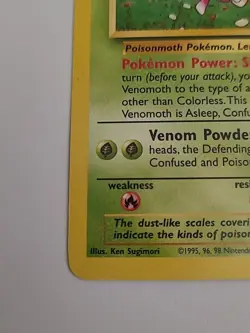POKEMON RARE | Venomoth 29/64 Jungle Regular Non Holo - Image 2