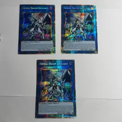 3x Firewall Dragon Singularity CYAC-EN047 Starlight Rare 1st Edition NM Yugioh 1 - Image 1