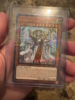 Ehther the Heavenly Monarch (Quarter Century Secret Rare) RA04-EN018 Yugioh tcg - Image 1
