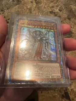 Ehther the Heavenly Monarch (Quarter Century Secret Rare) RA04-EN018 Yugioh tcg - Image 2