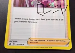 Bede 124/159 - Pokemon Card - Crown Zenith Holo - Image 3