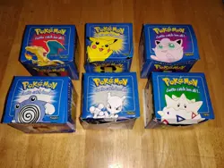 Pokemon 23k Gold Plated Trading Card - Complete Set - Blue Box - Lot Of 6 NIB - Image 1