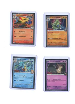 2025 Pokemon TCG Destined Rivals Prerelease Staff Promo Cards Set of 4 - Image 1
