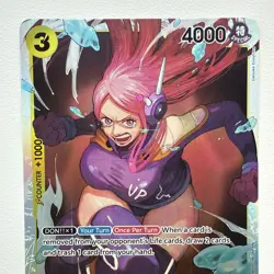 One Piece Two Legends Jewelry Bonney OP08-105 SR English Card - Image 2