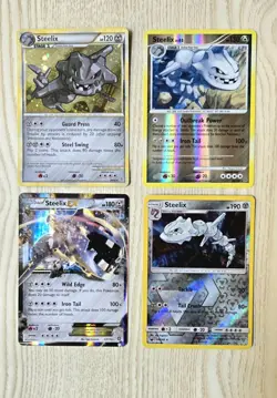 Steelix -Pokemon Card Bundle Lot of 4 - Pokemon TCG NM-LP - Image 1