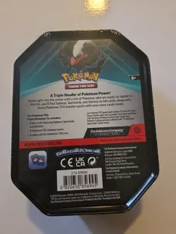 Pokemon Tin Booster Packs 3 Foil Cards TCG Darkrai *New, Sealed - Image 2